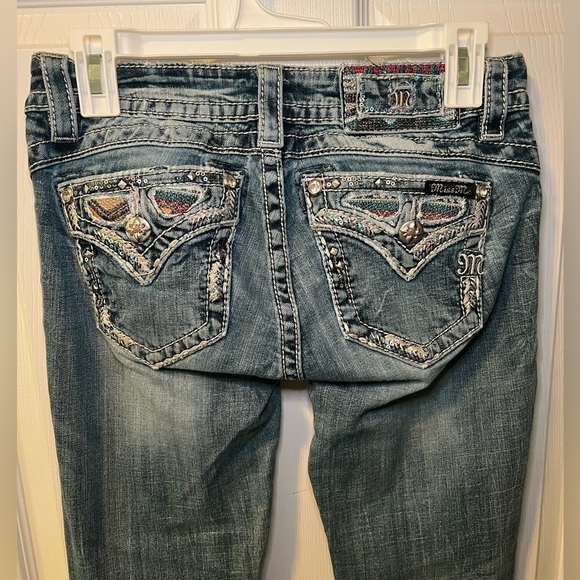 Miss Me Blue Jeans Women’s Size 27 bootcut Y2K - Picture 3 of 8